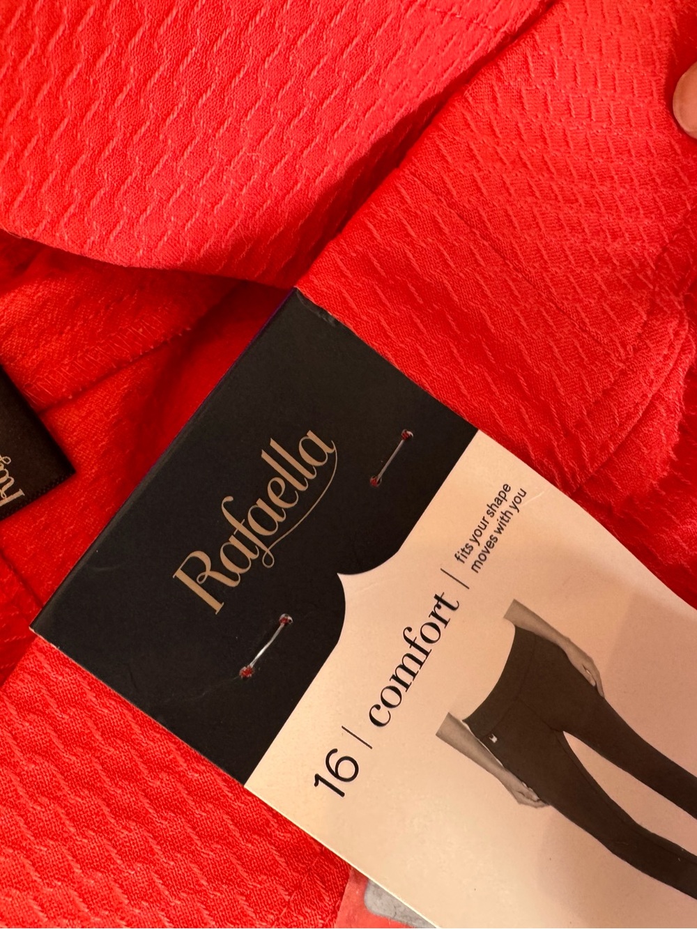 Rafaella Coral Textured Capris